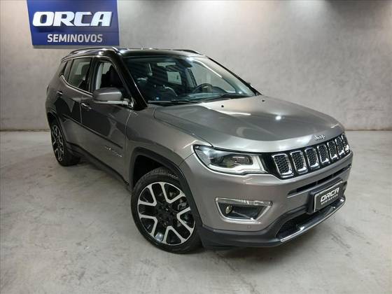 JEEP COMPASS 2.0 16V FLEX LIMITED AUTOMÁTICO JEEP COMPASS 2.0 16V FLEX LIMITED AUTOMÁTICO